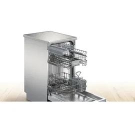 Bosch SPS2HKI02E Geschirrspüler (freistehend, 450 mm, Silber)