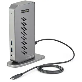 Startech StarTech.com USB-C USB-A-Dock - Hybrid Universal USB 3.0 Dockingstation für USB-C- oder USB-A-Laptop - Dual-Monitor 4K 60Hz HDMI/DisplayPort (DK30A2DHUUE)