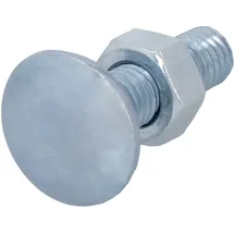 suki. gmbh Schlossschraube M 6 x 30 mm verzinkt 50 Stück
