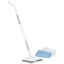 Sichler Haushaltsgeräte Akku-Fußboden-Poliermaschine mit Sprüh-Funktion & LED-Licht, 900 Hz