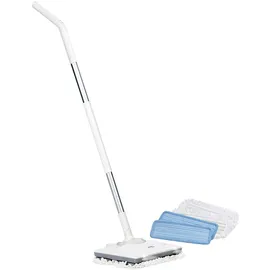 Sichler Haushaltsgeräte Akku-Fußboden-Poliermaschine mit Sprüh-Funktion & LED-Licht, 900 Hz