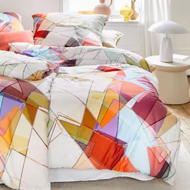 IRISETTE Magic 8889 grafisch bunt 135 x 200 cm + 80 x 80 cm