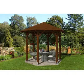 SKANHOLZ Colmar 1 3,12 x 3,60 m Nussbaum