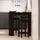 vidaXL Bartisch 102 x 50 x 103,5 cm Schwarz