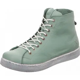 Andrea Conti Damen High Top Sneaker, Peppermint, 37 EU