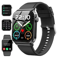 Donerton Smartwatch für Herren Damen, 4.7 cm Smartwatch (Annehmen/Telefonieren), IP68 Wasserdicht
