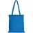 Texxilla 10er Pack Baumwolltasche | 28 Farben | mit Zwei Langen Henkeln | 38x42cm, hellblau, 10 Stück