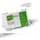 Durable Visitenkartenhalter 50 Karten Acryl Glasklar