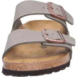 Birkenstock Arizona Birko-Flor Nubuk schmal stone 43