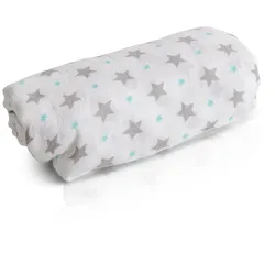 Cangaroo Baby Stoffwindel Set Aimy 120 x 110 cm, Klemmen, Musselin, Spucktücher grau