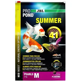 JBL ProPond Summer, M, Sommerfutter für Koi, - 2 kg