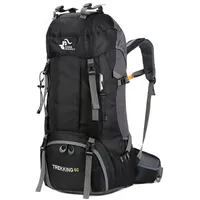 Bseash 60L Wanderrucksack Schwarz
