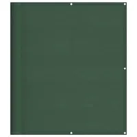 vidaXL Balkon-Sichtschutz Dunkelgrün 120x800 cm 100 % Polyester-Oxford