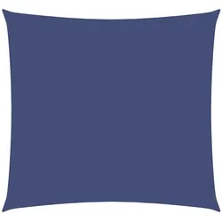 vidaXL Sonnensegel Oxford-Gewebe Quadratisch 2,5x2,5 m Blau