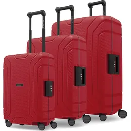 Redolz Essentials 15 Koffer-Set 3-tlg. rot