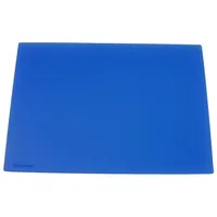 Livepac Office Schreibtischunterlage 30x42cm / Farbe: transluzent blau