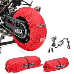 Reifenwärmer Set passend für Bimota Tesi 3D ConStands Digital rot
