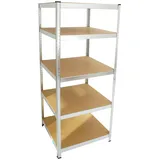 Trutzholm Schwerlastregal 180x75x75cm 875 kg 5 Böden Regal Steckregal Lagerregal