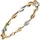 Jobo Goldarmband tricolor 19 cm