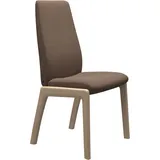 Stressless Stressless® Polsterstuhl »Laurel«, ROHLEDER Stoff Q2 FARON, Massivholz, braun (dark beige q2 faron walnuss)