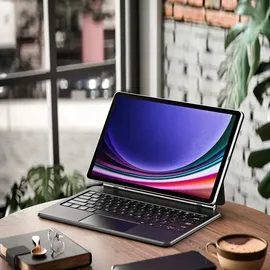 DUX DUCIS MK Tastatur für Samsung Galaxy Tab S9+/S8+/S7+ Schwarz