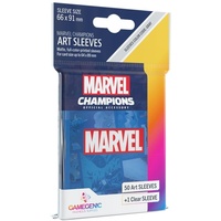 Gamegenic Marvel Champions Art Sleeves Marvel Blue, 50 Stück (GGS10106ML)