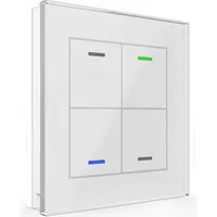 MDT technologies Glastaster II Light 4-fach RGBW, weiß, neutral BE-GTL4TW.01