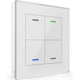 MDT technologies Glastaster II Light 4-fach RGBW, weiß, neutral BE-GTL4TW.01