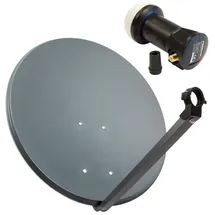 PremiumX PXA60 anthrazit + Megasat Single LNB