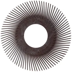 3M Scotch-Brite Radiale Einzelsegmente BB-ZB, dunkelbraun, 152,4 mm, Typ A