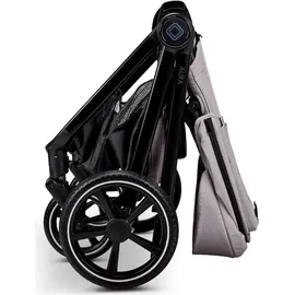 Babywelt Moon Aura Set mit Cosmo 2.0 3in1 Kinderwagenset, Farbe/Dessin:Stone/Melange