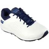 SKECHERS Go Golf Elite 5 Gf Golfschuh, Weiß Marineblau, 42.5 EU