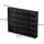 Vicco Wandvitrine Showla 80 x 60 x 10 cm Schwarz