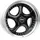 RH ALURAD Turbo P 8,0 x 18 5 x 112 ET82 Schwarz Poliert
