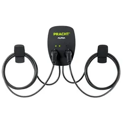 Pracht Wallbox 2xT2 Ladekabel 5,5m 11kW RFID RS485