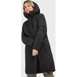 Schöffel Damen Style Gregale Ins Mantel (Größe XXL, schwarz)