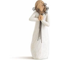 Willow Tree 26155 Figur Freundschaft, Natur, Polyresin, 3,8 x 3,8 x 14 cm