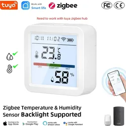 Zigbee Temperatur- und Feuchtigkeitssensor mit Display