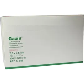 Lohmann & Rauscher Gazin Kompresse 7.5x7.5cm 12fach mittel steril