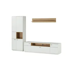 Jette Home Wohnkombination  Coruna ¦ weiß ¦ Maße (cm): B: 288 H: 208 T: 50.0
