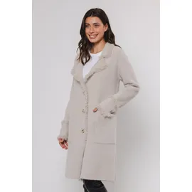 RINO & PELLE Longstrickjacke beige XXL