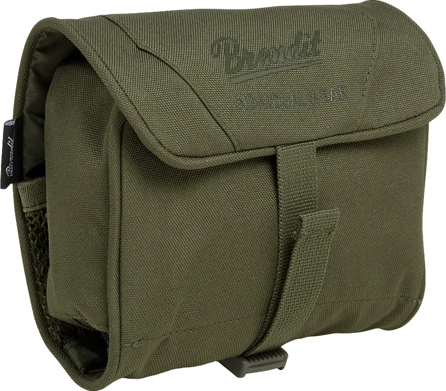 Brandit 8060, trousse de toilette moyenne - Olive