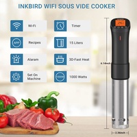 Digitale Schongarer Wifi Sous Vide Garer Stick Slow Cooker Edelstahl 1000W Timer