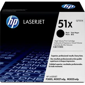 HP Kompatibel zu HP Q7551XC Schwarz