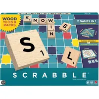 Mattel Scrabble Holz Erfrischung Kartenspiel 2024 ab 8 Jahren