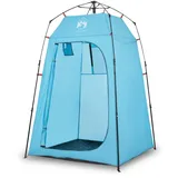 vidaXL Sichtschutzzelt Blau Quick Release Wasserdicht