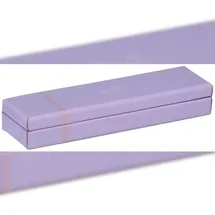 Rhodia Rhodiarama Stiftebox aus Kunstleder, 21x5,5x3cm - Schwertlilie 318879C