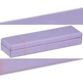 Rhodia Rhodiarama Stiftebox aus Kunstleder, 21x5,5x3cm - Schwertlilie 318879C