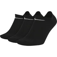Nike Everyday Lightweight No-Show-Trainingssocken Black/White 42-46