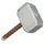 Avengers Thor Battle Hammer Spielfigur One Size - Braun/Silber
